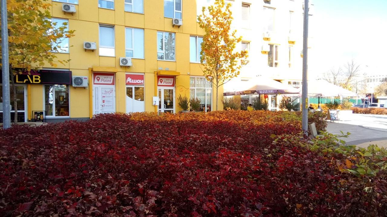 Positive Smile Studio Apartment In The Colorful Comfort Town Residental Complex. Kt-06. Kiev Dış mekan fotoğraf