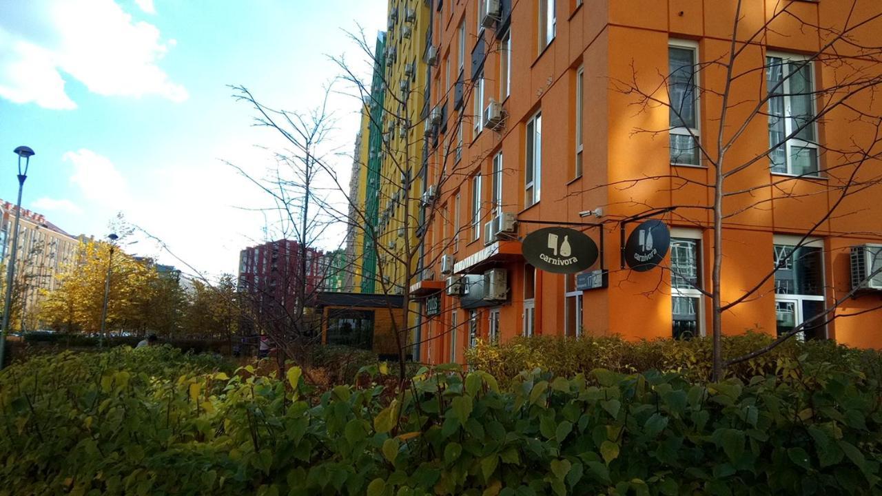Positive Smile Studio Apartment In The Colorful Comfort Town Residental Complex. Kt-06. Kiev Dış mekan fotoğraf